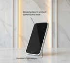 iPhone 17 Pro Max Metallic Textured Case with MagSafe - Silver Matte