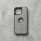 Premium Leather Magnetic Case – Luxury Grey Finish for iPhone 16 Pro Max