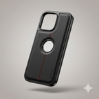 Premium Leather Magnetic Case – Luxury Black Finish for iPhone 16 Pro Max