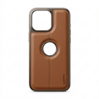 Premium Leather Magnetic Case – Luxury Gold Bronze Finish for iPhone 16 Pro Max