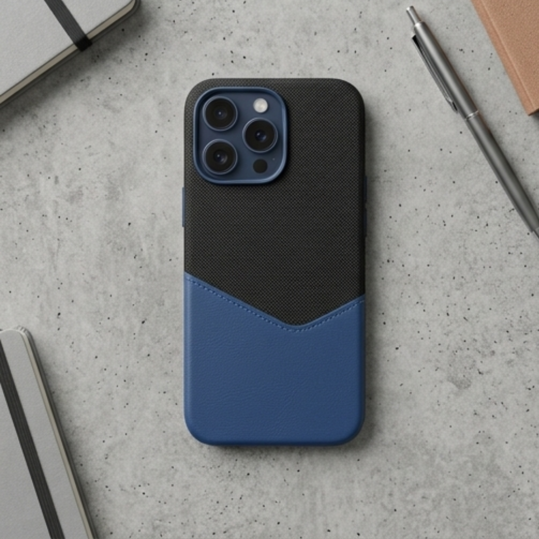 Dual Tone Pocket Style Case – Slim Protective Cover for iPhone 16 Pro Max