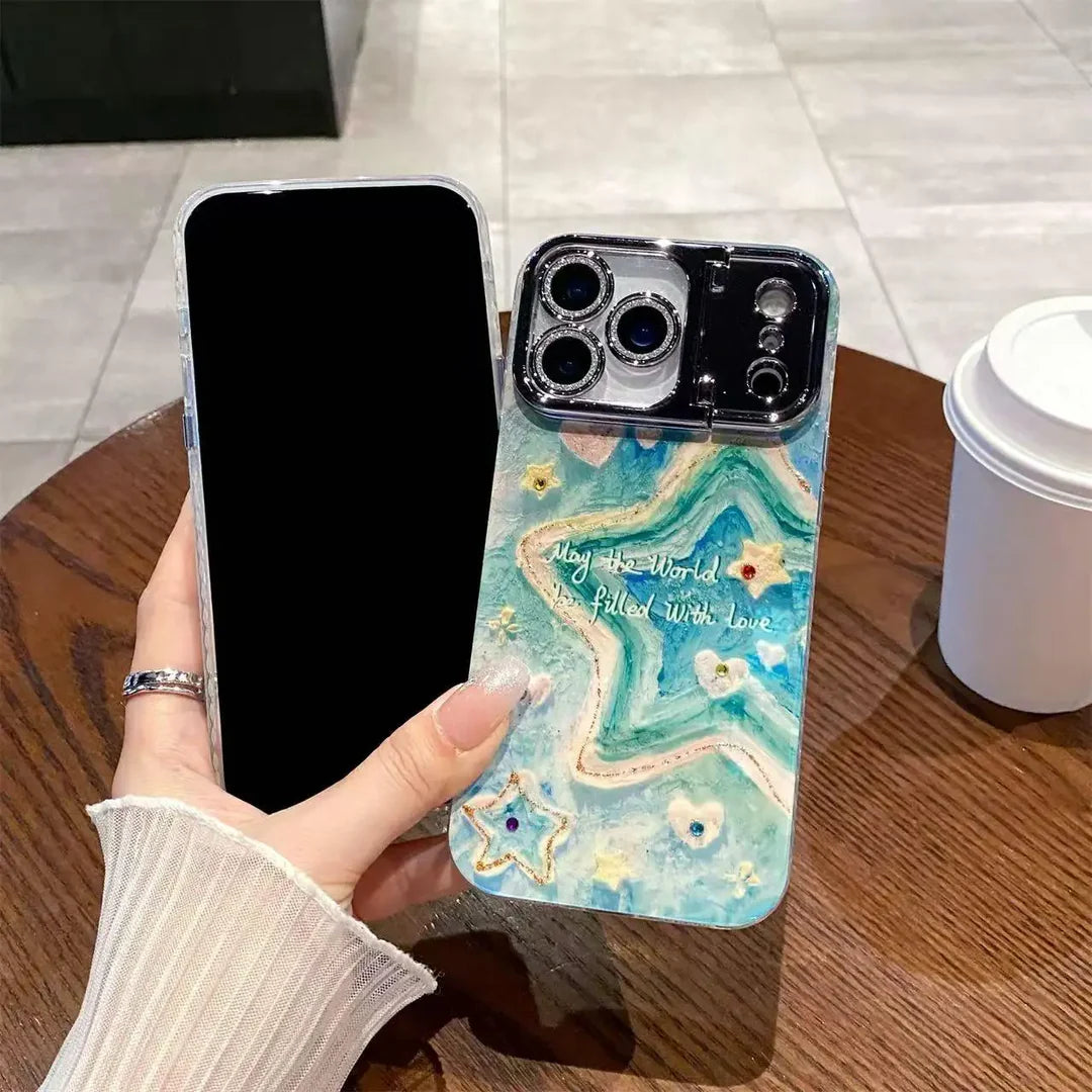 iPhone 17 Series Fantasy Touch Chic Starry Case
